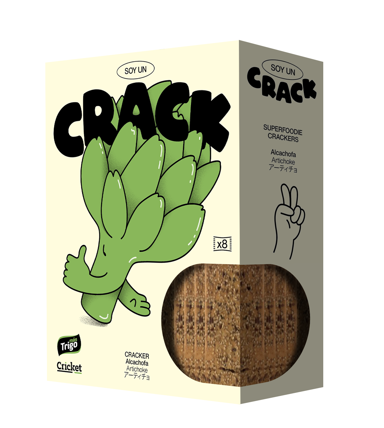 Crackers de Alcachofa