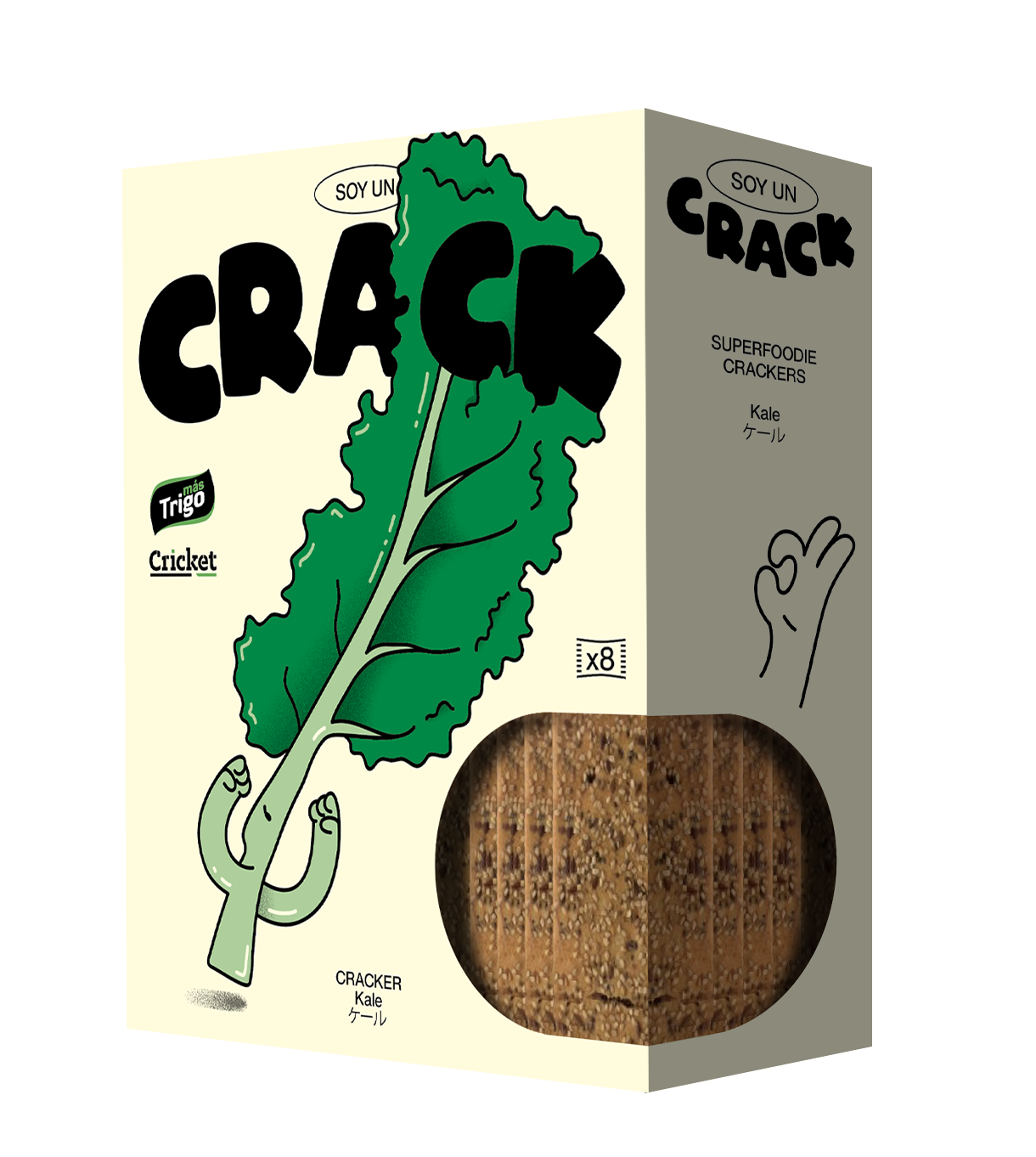 Crackers de Kale